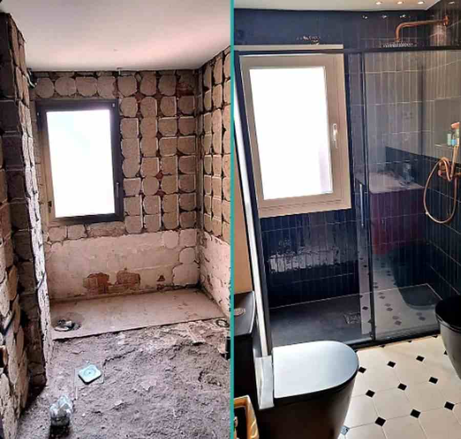 Antes y después — reforma integral de baño